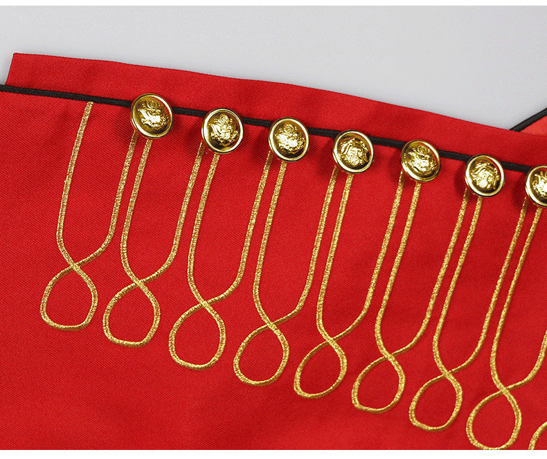 Napoleon Military Drummer Parade Jacket Steampunk Military Jacket