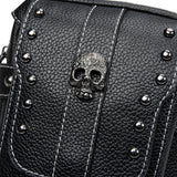 Steampunk Waist Fanny Gothic Leather Shoulder Crossbody Bag