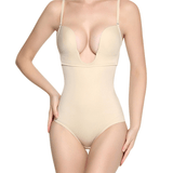 Shapewear Open Crotch Tummy Control Underwear Backless Bodysuit