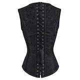Double Buckle Straps Steampunk Corset