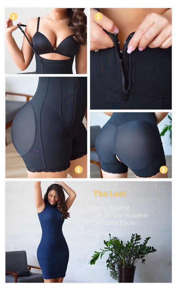 Fajas Colombia Style Shorts Shapewear for Women Tummy Control