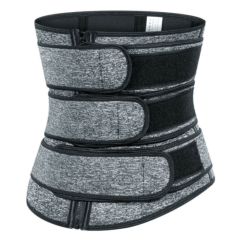 3 Belt Neoprene Waist Trainer Corset Body Shaper Slimming