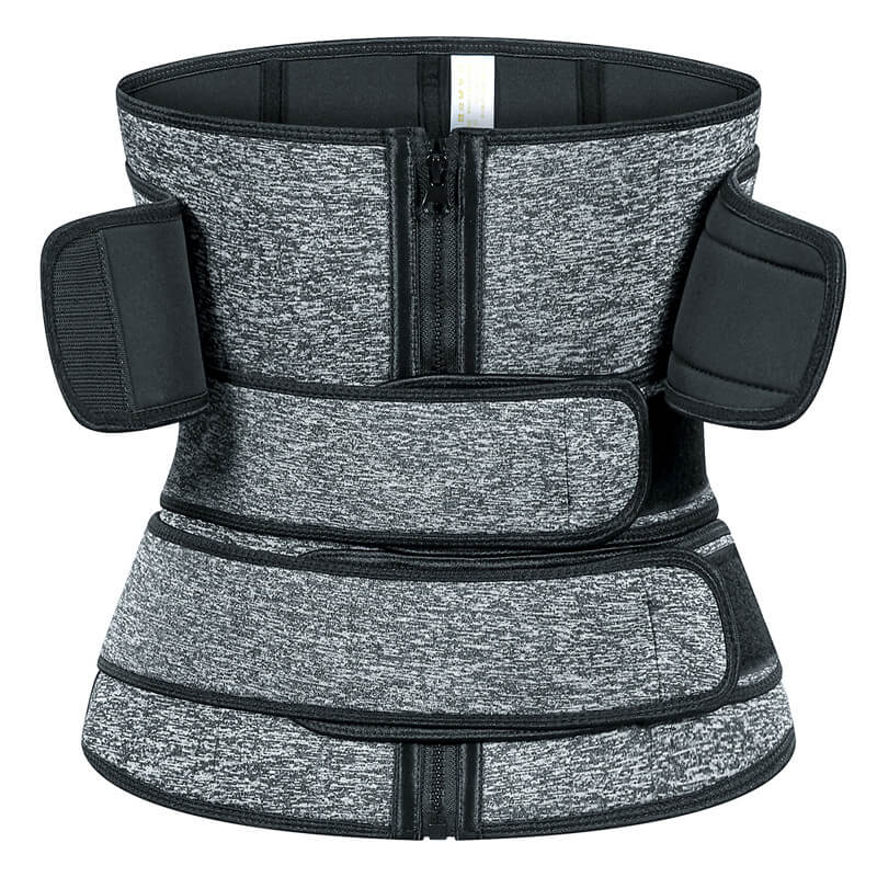 3 Belt Neoprene Waist Trainer Corset Body Shaper Slimming
