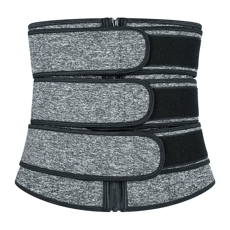 3 Belt Neoprene Waist Trainer Corset Body Shaper Slimming