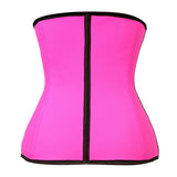 Latex Waist Training Rubber Cincher Shapewear Underbust Corset