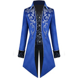 Men's Medieval Steampunk Tailcoat Vampire Gothic Jackets Frock Coat