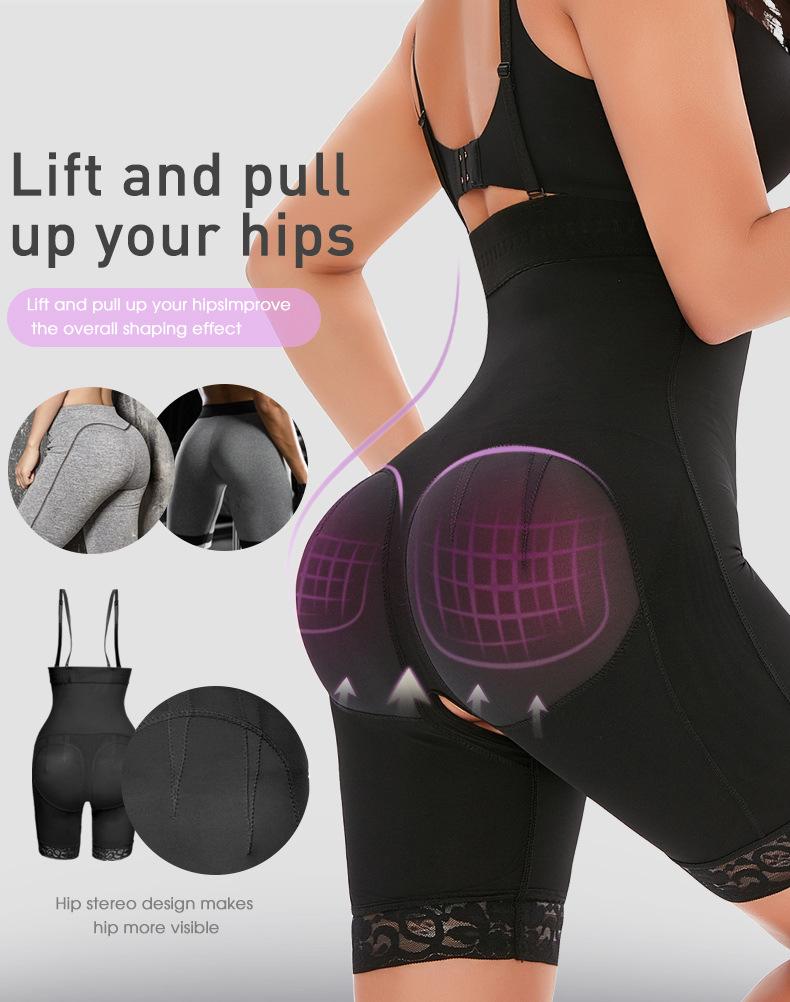 Fajas Shapewear Thigh Slimmer Butt Lifter High Waist Tummy Control