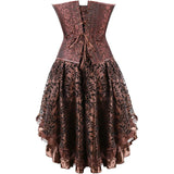 Steampunk Gothic Corset and Skirt Set Halloween Costumes