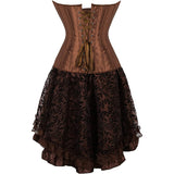 Steampunk Gothic Corset and Skirt Set Halloween Costumes