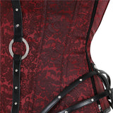 Steampunk Steel Boned Gothic Overbust Corsets