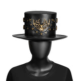 Steampunk Style Metallic Halloween Costume Cosplay Party Hat