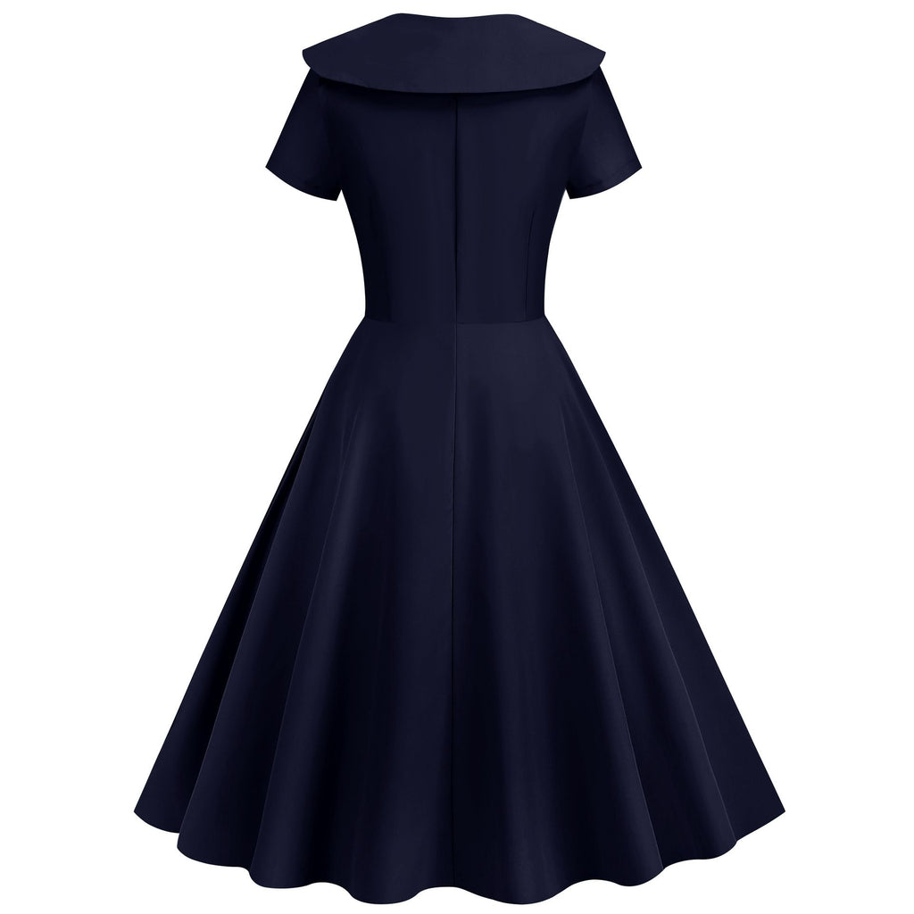 bbonlinedress women short 1950s retro vintage cocktail party swing dresses Bbonlinedress Women Retro Vintage Cocktail