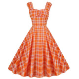 1950s Halter Style Vintage 50s Halter Sleeveless Cocktail Dress Tea Party Dress