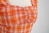 1950s Halter Style Vintage 50s Halter Sleeveless Cocktail Dress Tea Party Dress