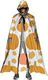 Halloween Pumpkin Bat Skull Cloak Cape for Cosplay Party Costume Daily Wear Exquisite