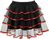 Corset Dresses Overbust Corset Skirt Set Moulin Rouge Showgirl Saloon Girl Costume Clubwear