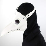 Plague Doctor Mask PU Leather Long Nose Bird Beak Steampunk Halloween Costume