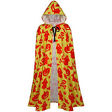 Halloween Pumpkin Bat Skull Cloak Cape for Cosplay Party Costume Daily Wear Exquisite