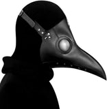 Plague Doctor Mask PU Leather Long Nose Bird Beak Steampunk Halloween Costume