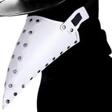 Plague Doctor Mask PU Leather Long Nose Bird Beak Steampunk Halloween Costume