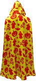 Halloween Pumpkin Bat Skull Cloak Cape for Cosplay Party Costume Daily Wear Exquisite