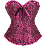 Steampunk Corset Skirt Party Showgirl Corsets Bustiers for Women