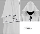 Adult Hooded Robe Jedi Wizard Cloak Darth Cape Halloween Knight Tunic Cosplay Costume for Men Women