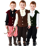 Boys Pirate Costume for Kids Deluxe Costume Set