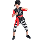 Child Boy Pirate Fierce Captain Halloween Costume for Kids Themed Parties