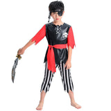 Child Boy Pirate Fierce Captain Halloween Costume for Kids Themed Parties