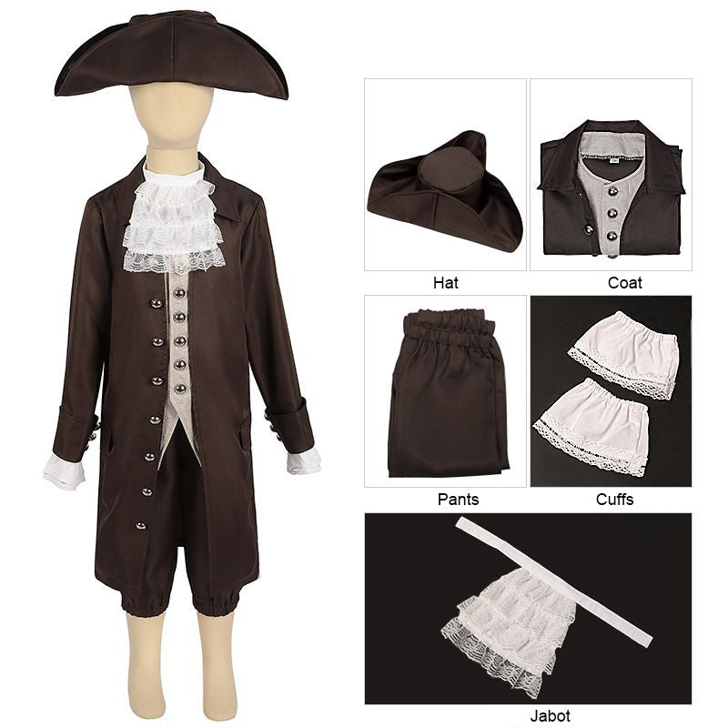 Kids Colonial Costume Boys 18th Century Colonial America Costume Boys Colonial Costumes
