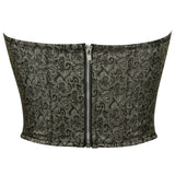 Corset for Women Steampunk Gothic Lace Up Bustiers Steel Boned Corsets Bodice