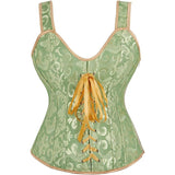 Corsets for Women Steampunk Gothic Shoulder Straps Tank Corsets Victorian Bustier Top