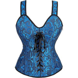 Corsets for Women Steampunk Gothic Shoulder Straps Tank Corsets Victorian Bustier Top