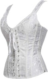 Corsets for Women Steampunk Gothic Shoulder Straps Tank Corsets Victorian Bustier Top