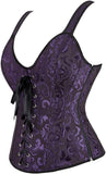 Corsets for Women Steampunk Gothic Shoulder Straps Tank Corsets Victorian Bustier Top