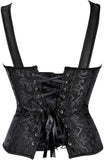 Corsets for Women Steampunk Gothic Shoulder Straps Tank Corsets Victorian Bustier Top