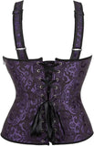 Corsets for Women Steampunk Gothic Shoulder Straps Tank Corsets Victorian Bustier Top