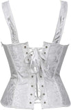 Corsets for Women Steampunk Gothic Shoulder Straps Tank Corsets Victorian Bustier Top