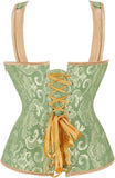 Corsets for Women Steampunk Gothic Shoulder Straps Tank Corsets Victorian Bustier Top