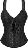 Corsets for Women Steampunk Gothic Shoulder Straps Tank Corsets Victorian Bustier Top