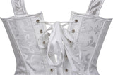 Corsets for Women Steampunk Gothic Shoulder Straps Tank Corsets Victorian Bustier Top