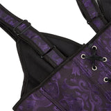 Corsets for Women Steampunk Gothic Shoulder Straps Tank Corsets Victorian Bustier Top