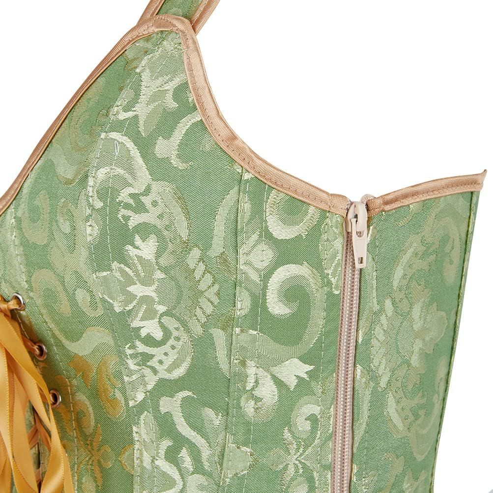 Corsets for Women Steampunk Gothic Shoulder Straps Tank Corsets Victorian Bustier Top
