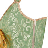 Corsets for Women Steampunk Gothic Shoulder Straps Tank Corsets Victorian Bustier Top