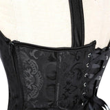Corsets for Women Steampunk Gothic Shoulder Straps Tank Corsets Victorian Bustier Top