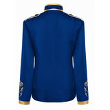 Unisex Fashion Palace Prince Gold Embroidered Jacket Court Uniform Costume