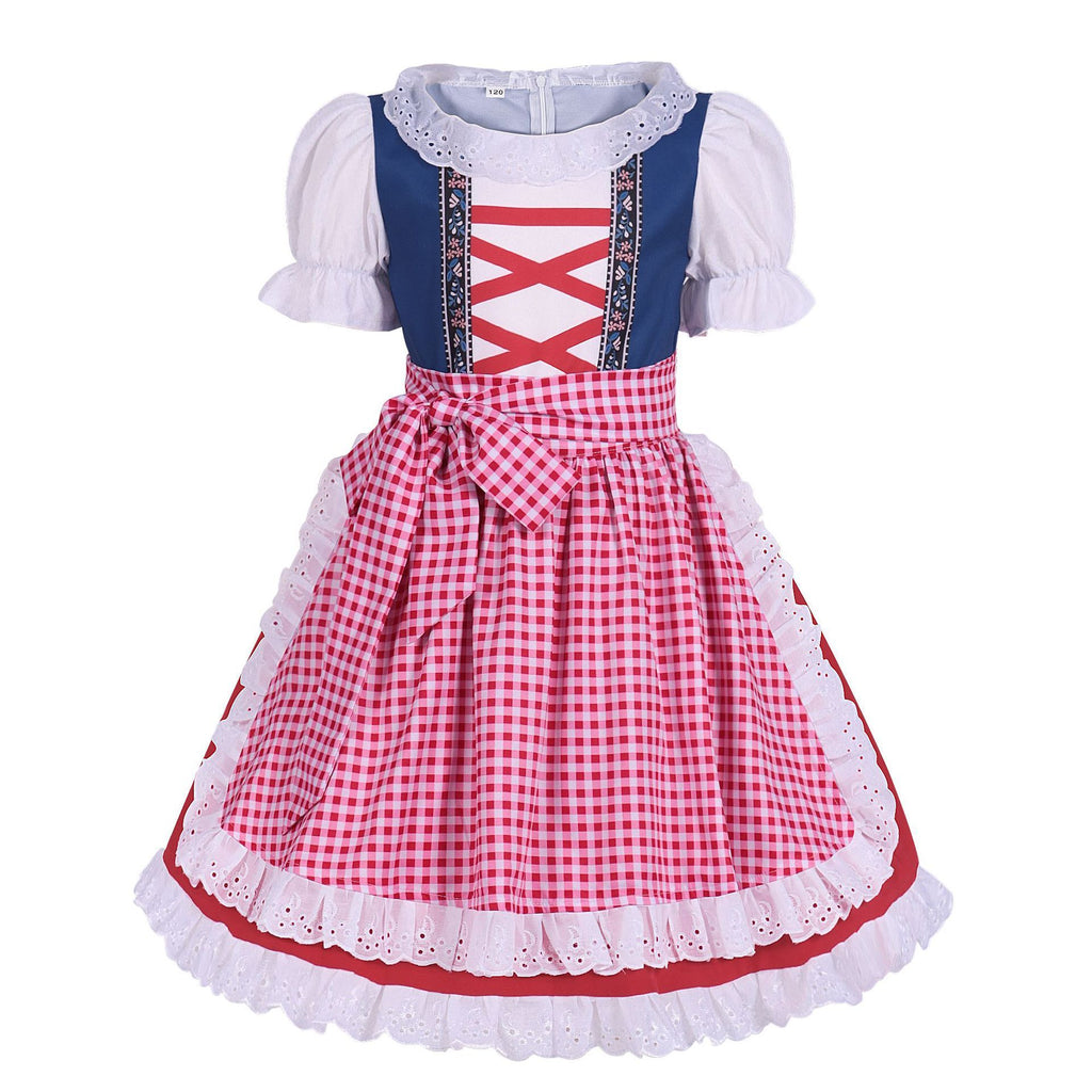 Girls German Dirndl Dress Oktoberfest Bavarian Costume Kids Halloween Hiipps Girls German Dirndl Dress Oktoberfest Bavarian Costume Kids Halloween Hiipps