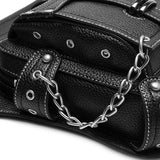 Goth Punk Waist Bag Drop Leg Arm Bag Pack Shoulder Pouch Bag