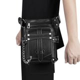 Goth Punk Waist Bag Drop Leg Arm Bag Pack Shoulder Pouch Bag